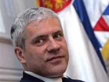 Serbia -- President Boris Tadic attends an interview with AFP in Belgrade, 10Apr2007