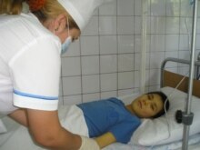 Kazakhstan – Children ward of Almaty City Hospital for Children, 23Jul2006