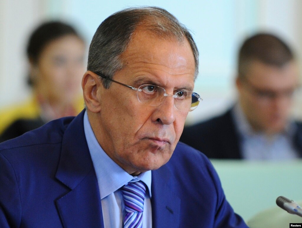 Russian Foreign Minister Sergei Lavrov