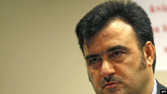 Iranian diplomat Farzad Farhangian, speaking in Oslo