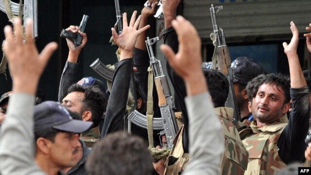 The Iraqi tradition of firing guns in the air on celebratory occasions often results in fatalities. (file photo)