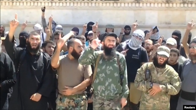 Caucasus Islamists in Syria announced a split from Al-Qaeda-linked rebels long ago, and the rift has since widened.