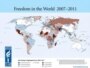 Freedom House mapa