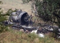 Wreckage from the August 22 plane crash near Donetsk, Ukraine (epa)