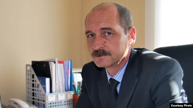 Sergei Kibasov, chief editor of the Kazakh Russian-language newspaper "Stepnoi Mayak." 