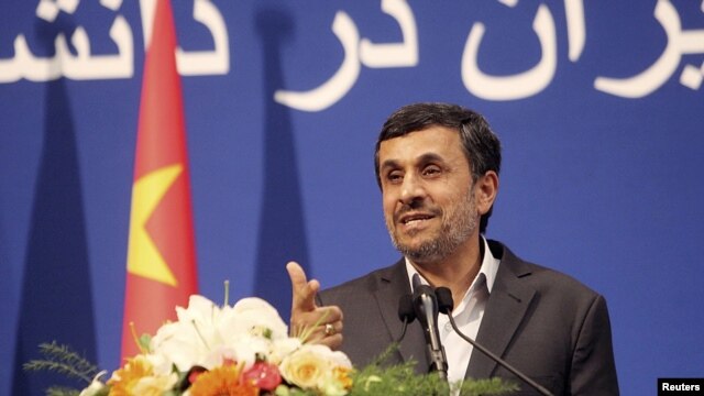 Iranian President Mahmud Ahmadinejad said Western powers were "looking for excuses" and trying to "waste time" by refusing to engage in preparatory talks with Iran.