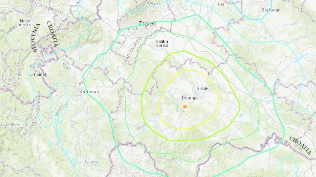 Novi Potres U Hrvatskoj Ja Ine Po Rihteru