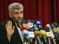 Iran's top nuclear negotiator, Said Jalili, told reporters in Tehran on February 22 that the IAEA report confirms Iran's peaceful nuclear intentions (AFP)