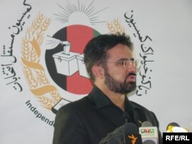ذکریا بارکزی معاون دارالانشای کمسیون مستقل انتخابات افغانستان