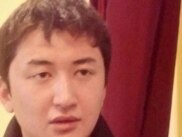 Редактор омской газеты «Атамекен» Дастан Бейсебаев. Алматы, 28 октября 2009 года.