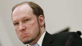 Confessed murderer Anders Behring Breivik 