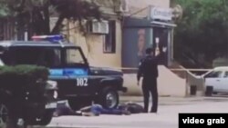 Скриншот фотографии с поста в Instagram'e в связи с событиями в Актобе.
