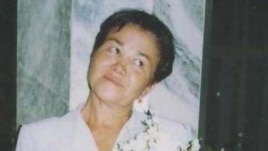 Ogulsapar Muradova at the wedding party of her son in Ashgabat, 2004 