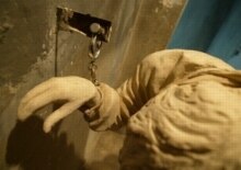 Torture -- Statue of a Kurd being tortured Iraq