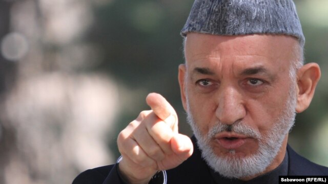 Afghan President Hamid Karzai