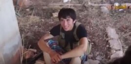 Another image of a smiling Babur Israilov from a video released by the Imam Bukhari Jamaat