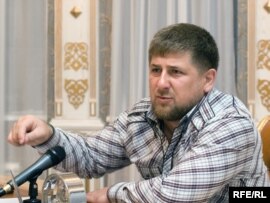 Президент Чеченской республики Рамзан Кадыров