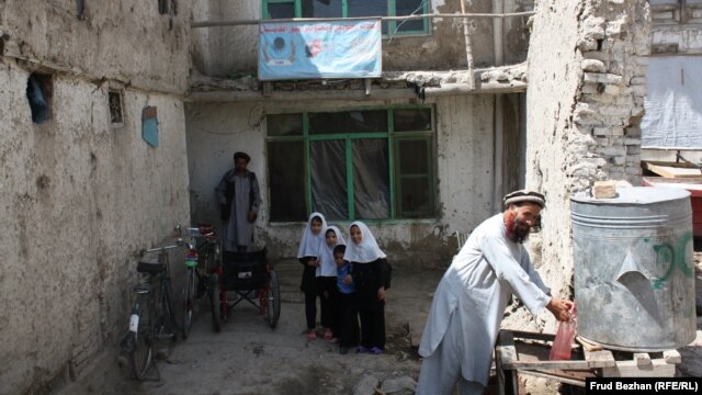 Residents of the Union for Afghanistan's Disabled shelter in Kabul's old city leave their differences at the door when they enter.