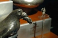 An eagle devouring a hare from the 6th century B.C. (M.Marat/INAH)