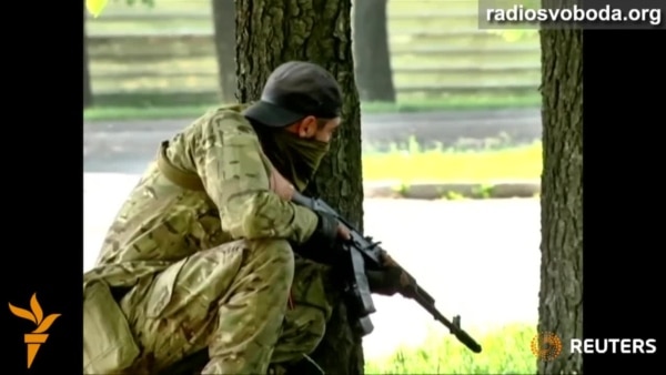 Бої із озброєними сепаратистами в Донецьку (26 травня)
