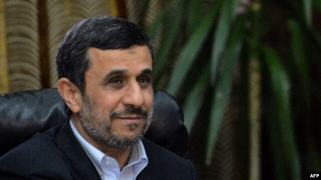Egjipt - Presidenti i Iranit, Mahmud Ahmadinejad
