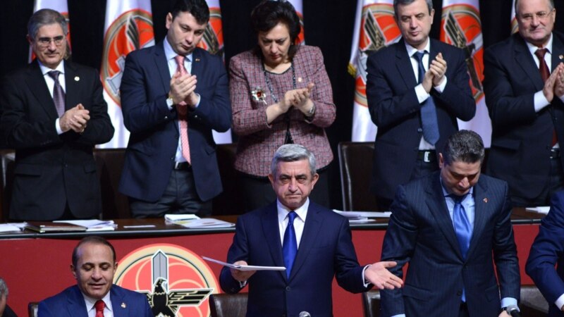 Sarkisian Seen As Long-Term Leader Of Ruling Party