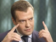 Russia -- Dmitry Medvedev gives interview to British 