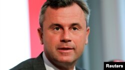 Кандидат на пост президента Австрии от крайне правой Партии свободы Норберт Хофер.