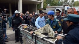 Armenia -- A big accident took place in Yerevan with injured people, Yerevan, 25Oct2012