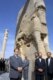Chinese President Jiang Zemin (left) at Persepolis in 2002 (epa)