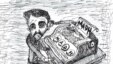 "Тунлар шеър қаламин оҳиста йўниб¸ Эртанги мажлисга нутқлар (мадҳлар) битаман".