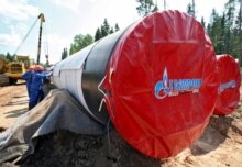 Russian and German companies are working together on the North Stream pipeline