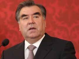 Tajik President Emomali Rahmon