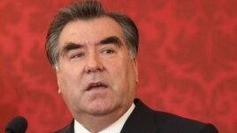 Tajik President Emomali Rahmon