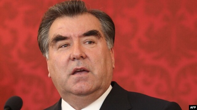 Tajik President Emomali Rahmon