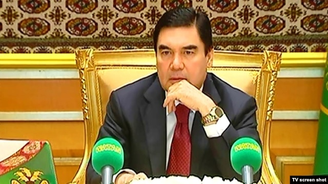 Turkmen President Gurbanguly Berdymukhammedov