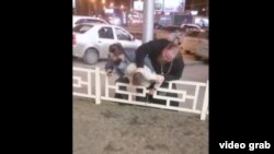 The news website Gazeta.ru said the priest was named Aleksandr Cherneikin, who had been thrown out of the priesthood last year for unspecified commercial activities and calling for a schism in the church.