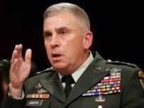 General John Abizaid giving testimony before the Armed Services Committee of the U.S. Senate (epa)