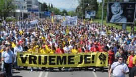 Protest u Podgorici, 5. maj 2012.