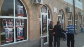 Մասիս քաղաքի կետրոնական հրապարակը: