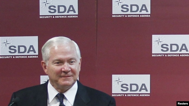 Speaking at a Brussels think tank, U.S. Secretary of Defense Robert Gates questioned the future of the NATO alliance.