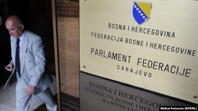 Ulaz u zgradu Parlamenta Federacije BiH