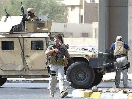 Blackwater is one of many private security firms operating in