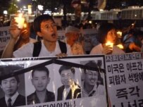 South Koreans rally in Seoul to demand U.S. help in negotiations for the hostages' release (AFP)
