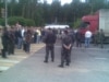 Belarusian Drivers Block Border Post