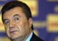 Supporters of Viktor Yanukovych (above) are taking to the streets to defend Borys Kolesnykov