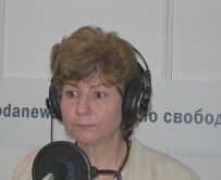 Karina Moskalenko has represented clients in some sensitive cases (file photo) (RFE/RL)