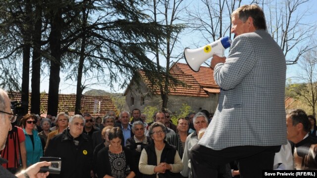 Protest radnika Košute, 27. april 2012.