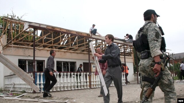 Despite a massive security presence, violence in Chechnya continues.