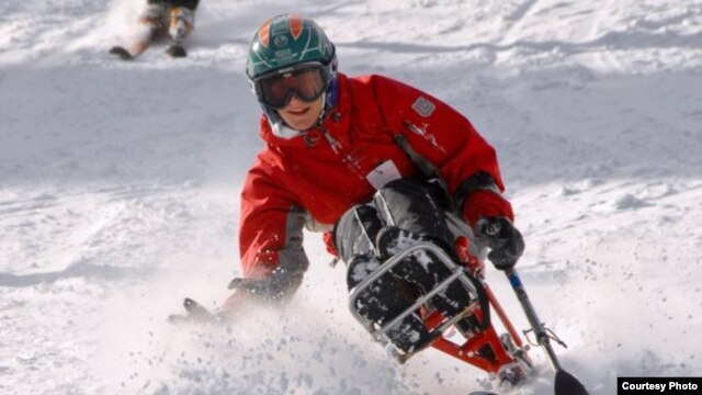Alexander D'Jamoos skiing in Colorado